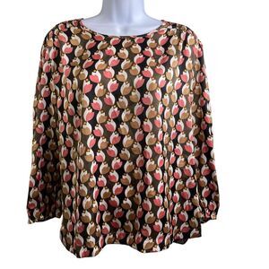 Sfera El Corte Ingles Women’s Floral Blouse Size‎ XL Modern Flowy Lagenlook Boho